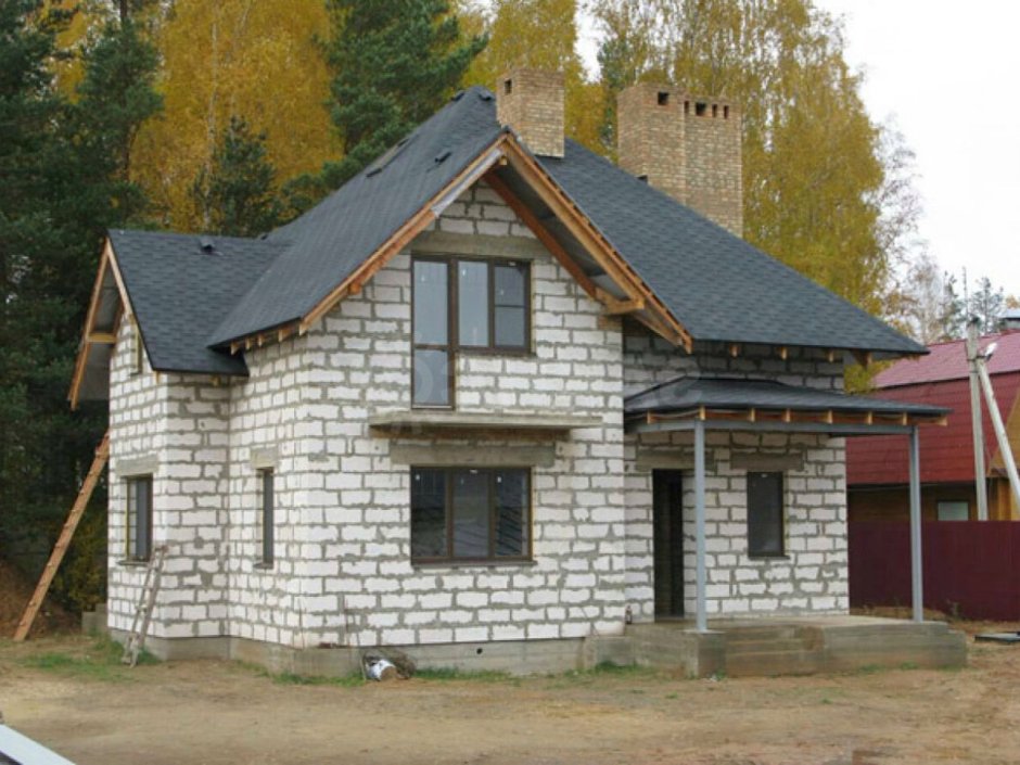Дом из газобетонных блоков