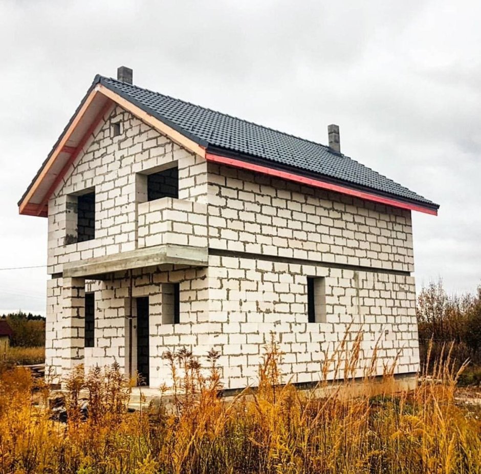 Дом из газобетона