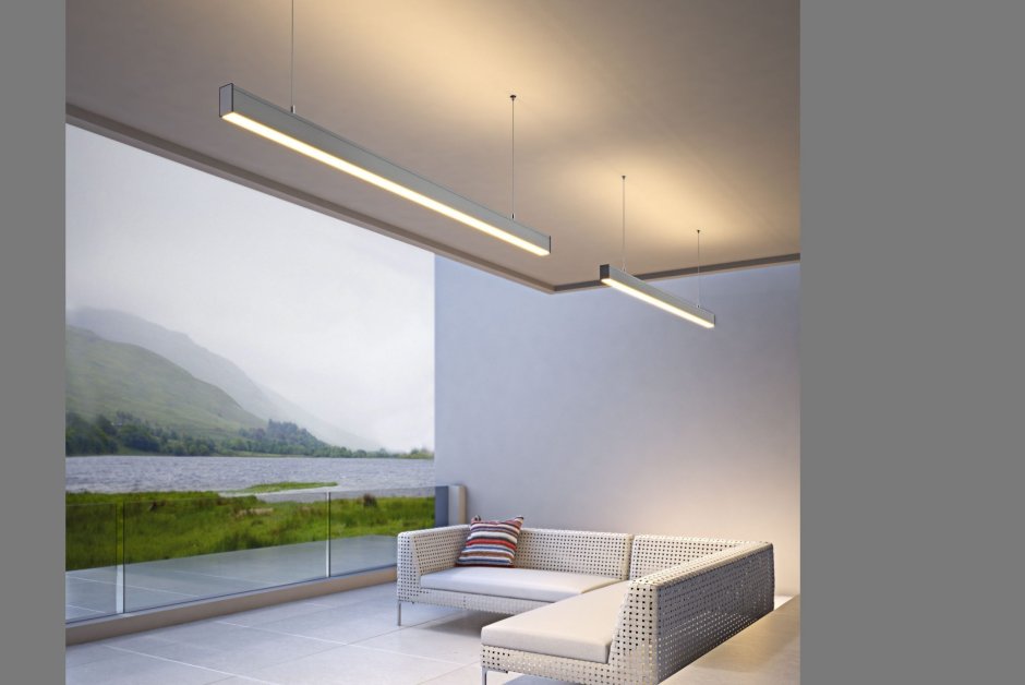 Ra led line Linear Suspension