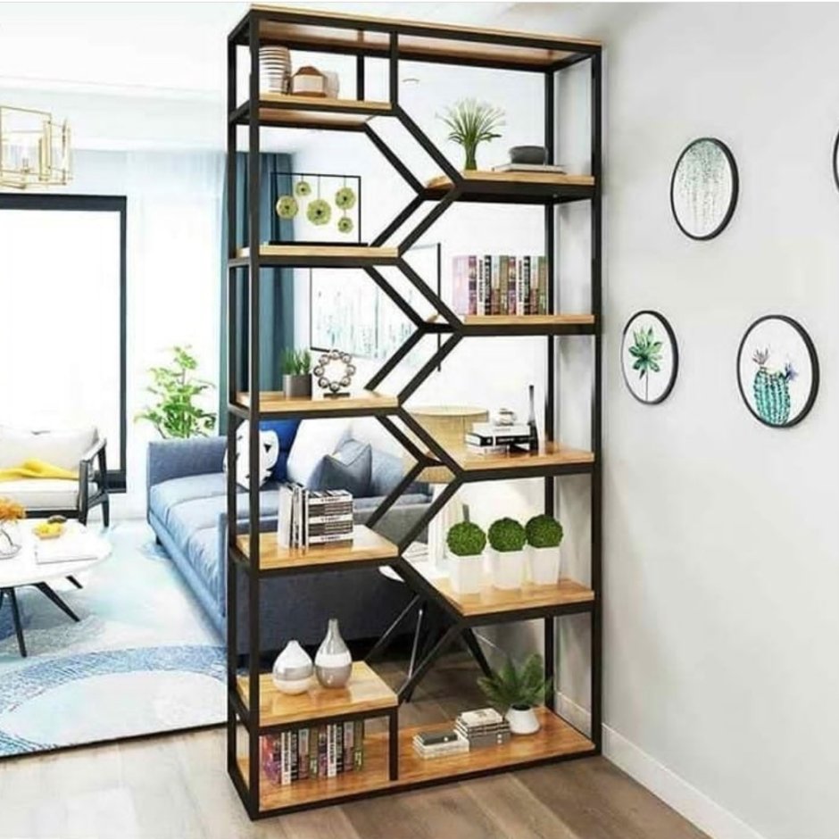 Стеллаж лофт Loft Wood Studio