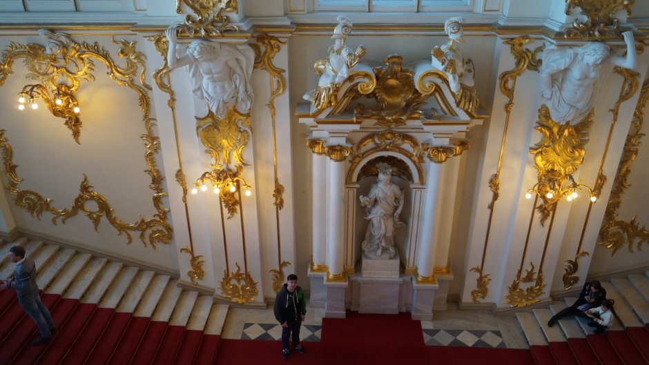 Теребеневская лестница в Эрмитаже