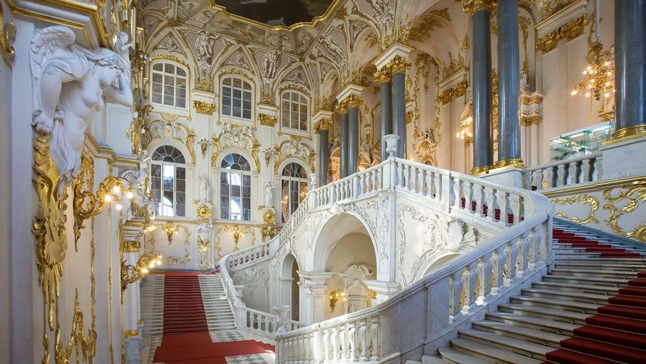 Посольская лестница в Эрмитаже