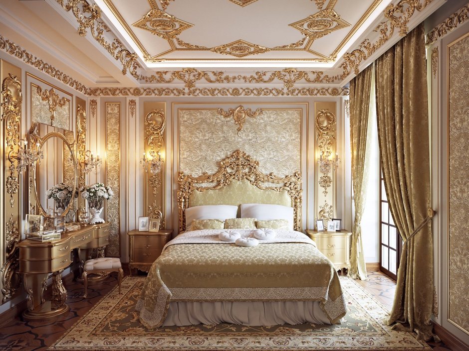 Woman in Room Royal Luxury