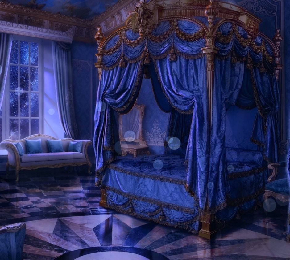Спальни гарнитур королевском стиле