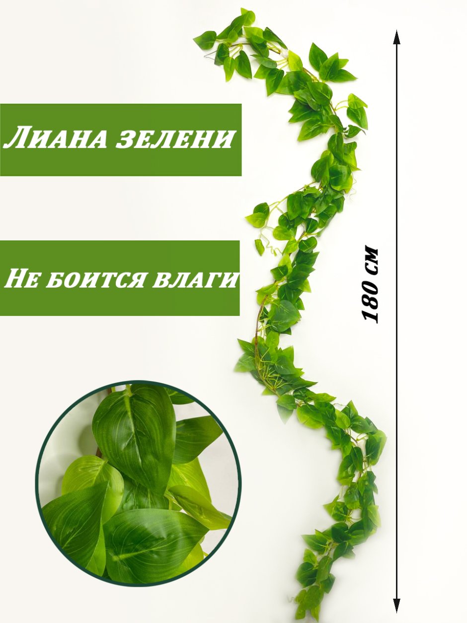 Искусственные вьющиеся растения