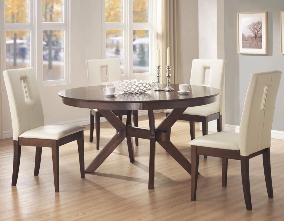 Обеденный стол Dining Table Melchior Round 113281 Eichholtz