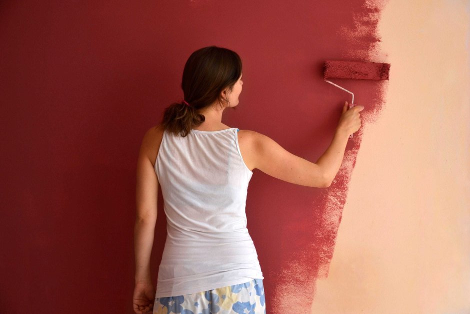 Акриловая краска для стен