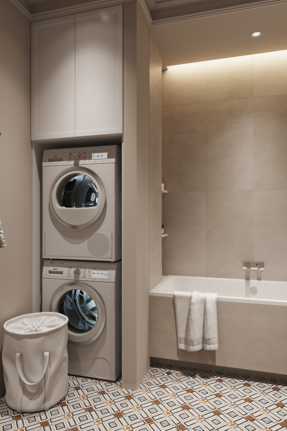 Шкаф для стиральной машины Miele