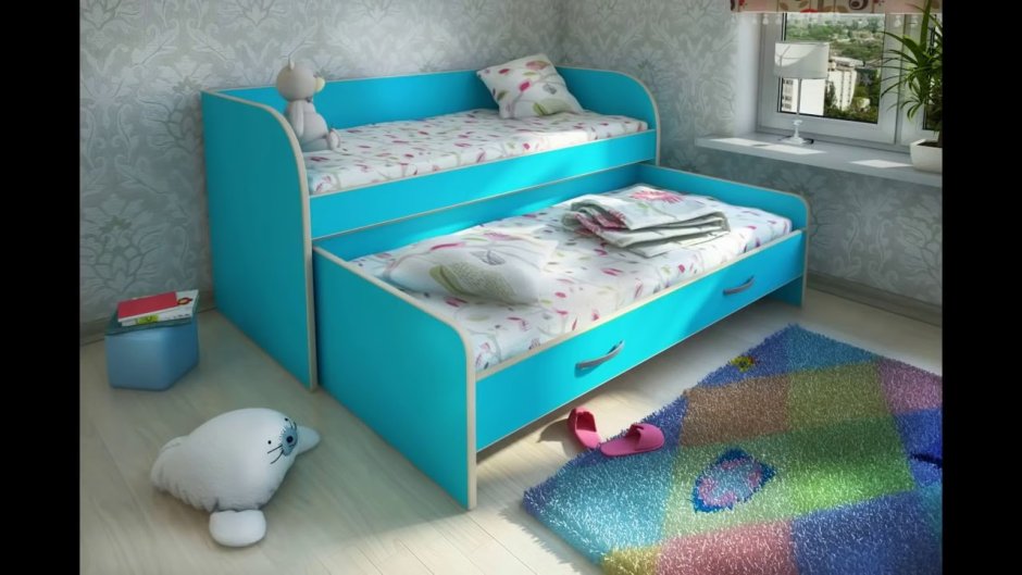 Ивиса 2-82 кровать с выдвижным спальным местом