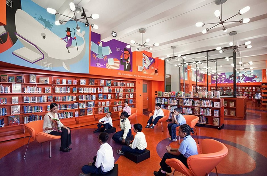 Школьные библиотеки в Америке