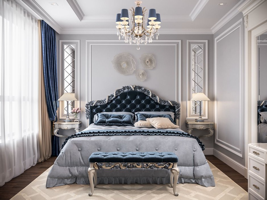 Neo Classic Interior Bedroom
