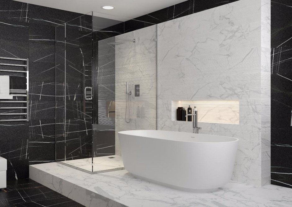 Керамогранит Kerranova / Керранова Marble trend Carrara LR