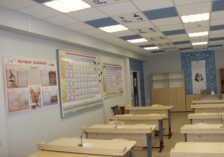 Кабинет химии в школе