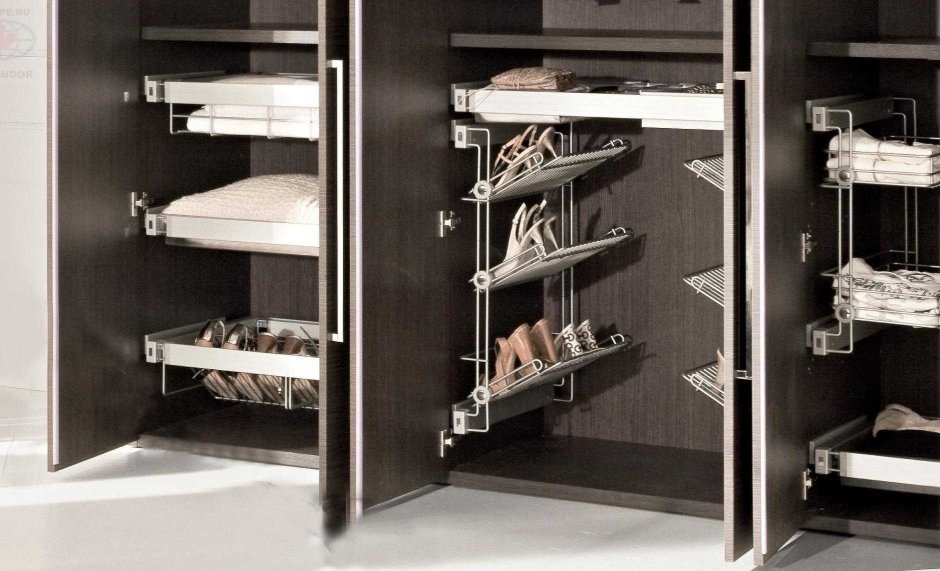 Раздвижная полка Closet Storage Rack