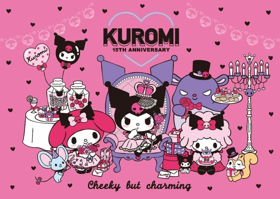 Kuromi обои на телефон