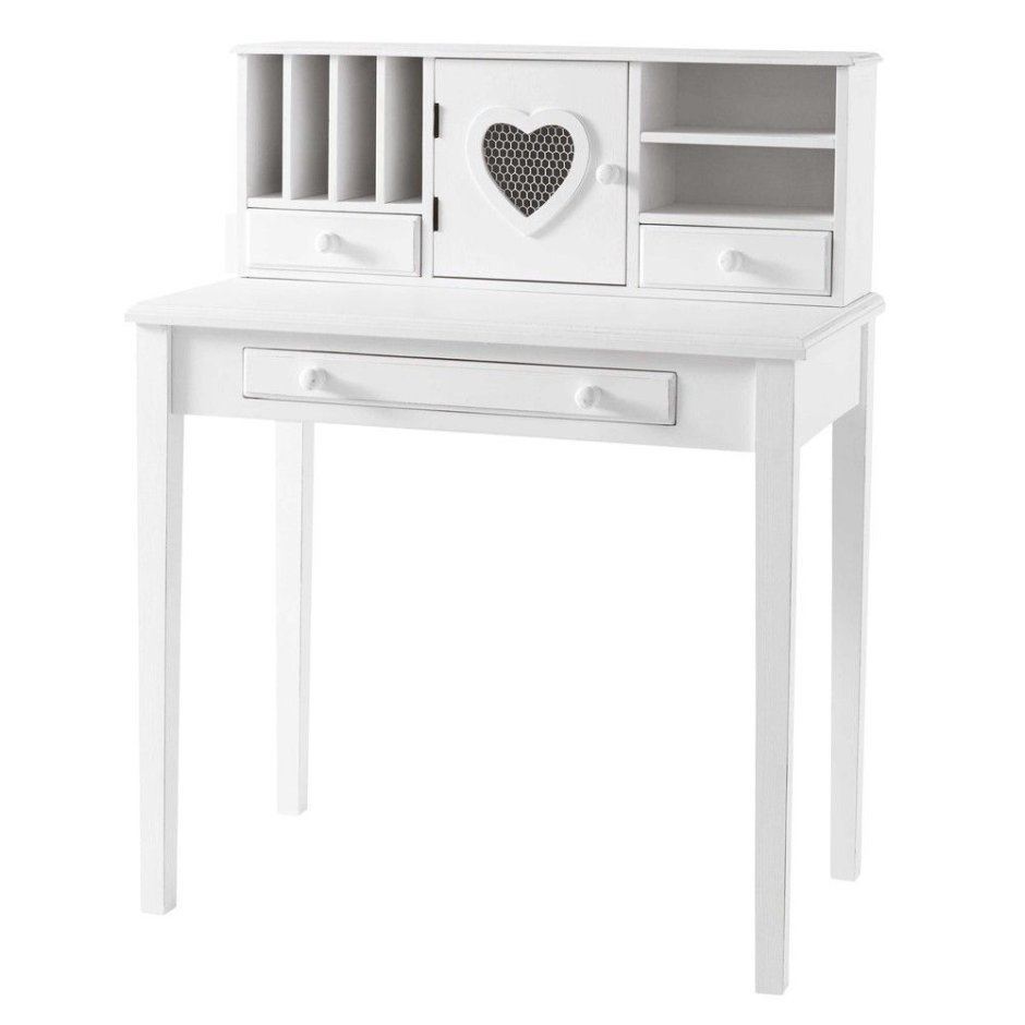 Стол письменный микке 603.739.21 ikea белый