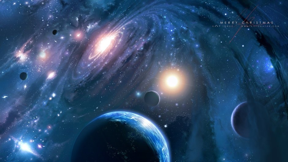 Космос планеты Вселенная
