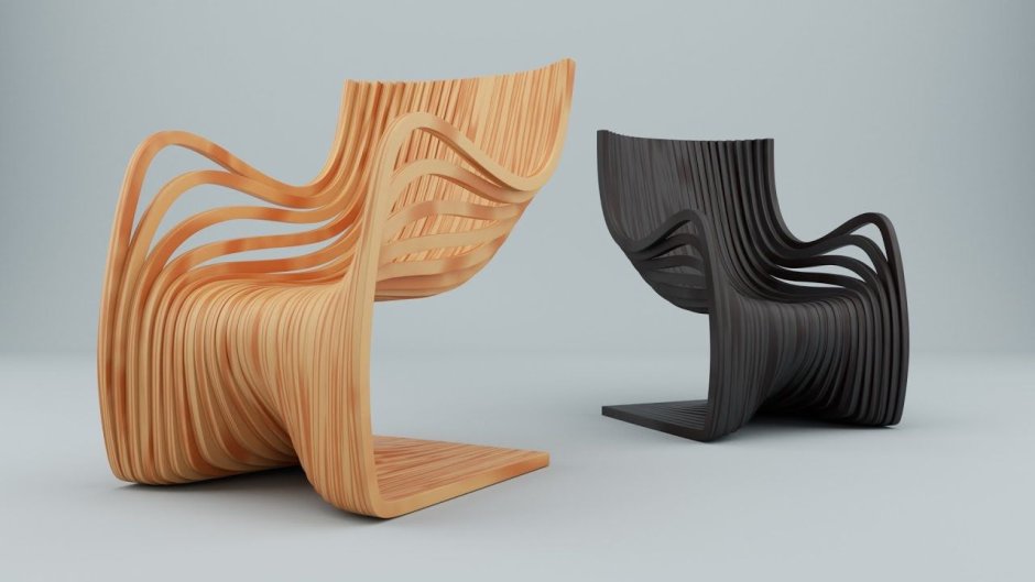 Blender кресло Armchair
