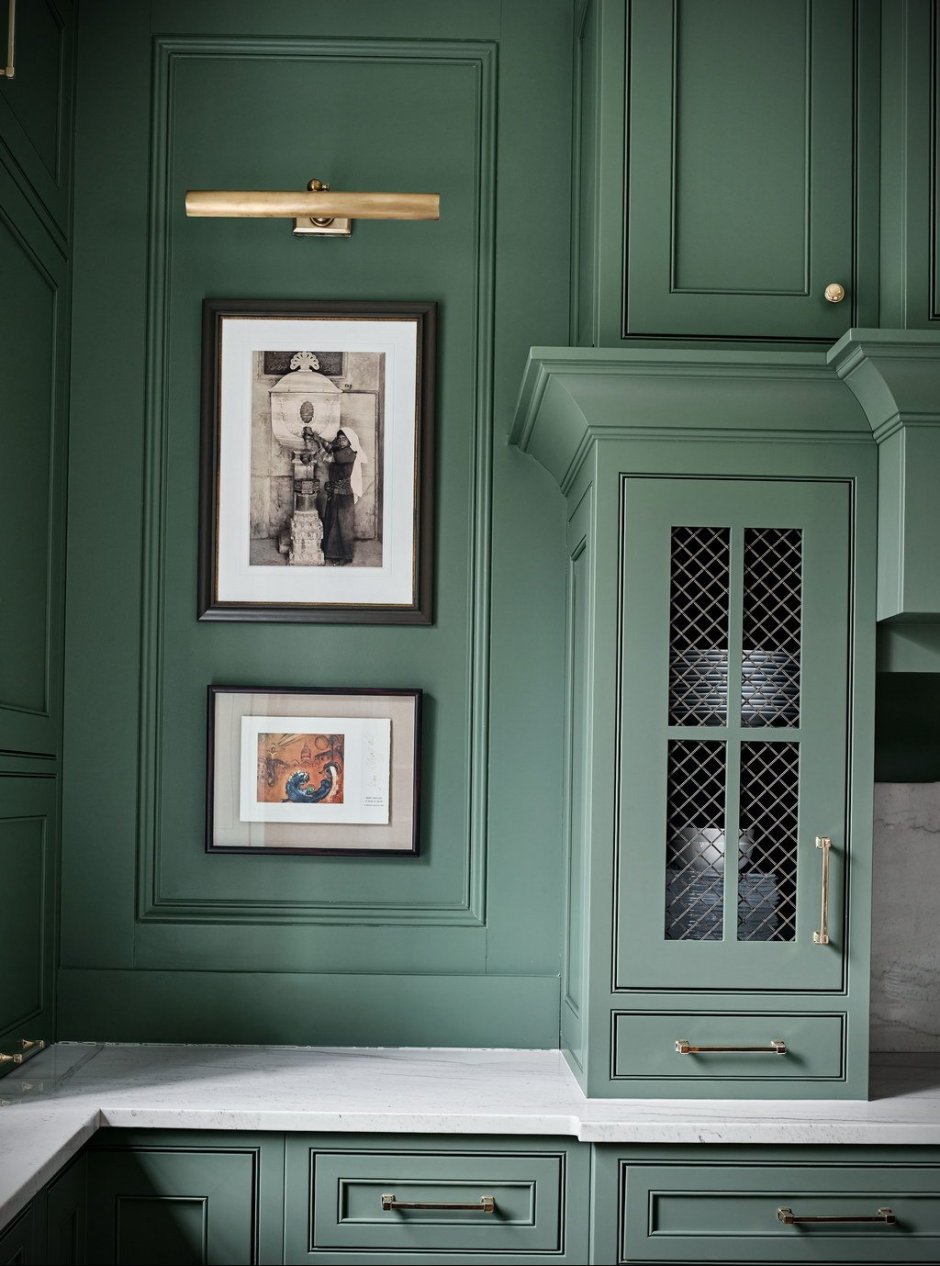 Farrow Ball краска Green Smoke