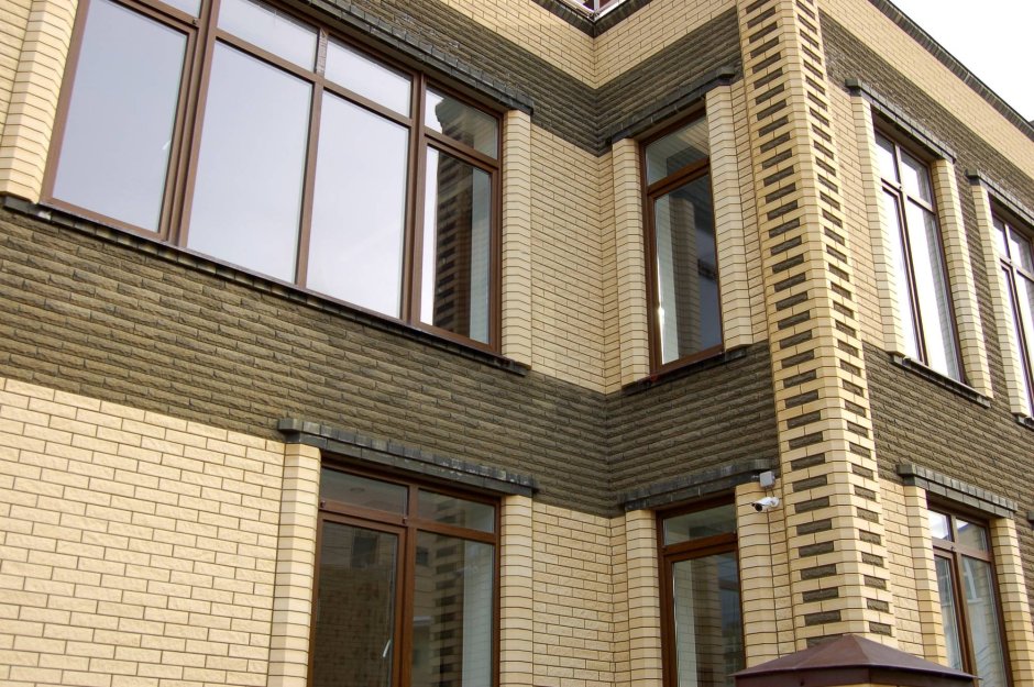 Клинкерная плитка для фасада