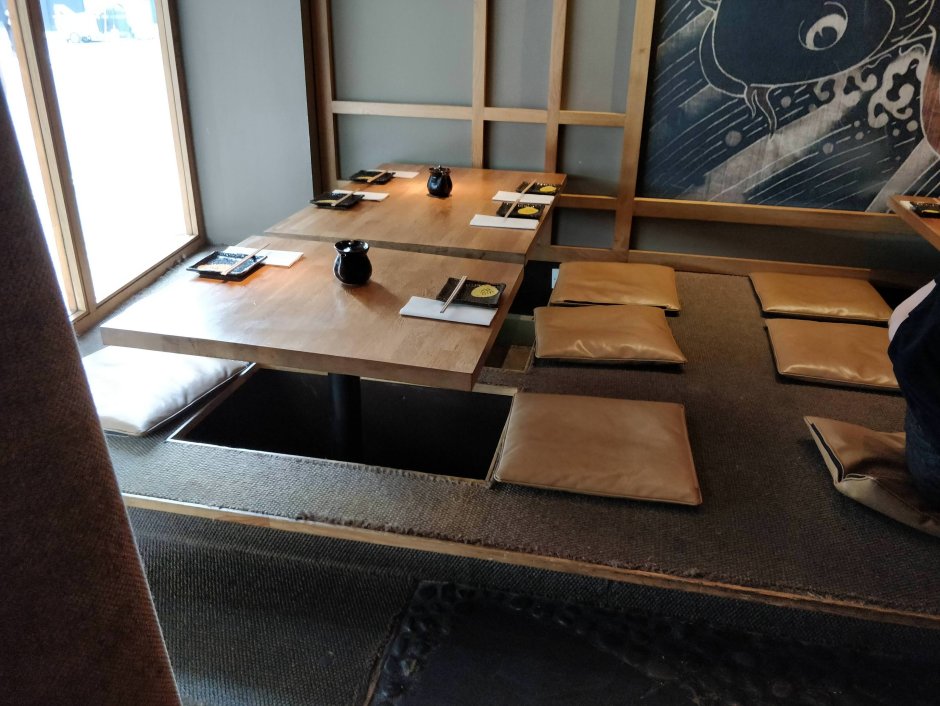 Традиционный японский стол