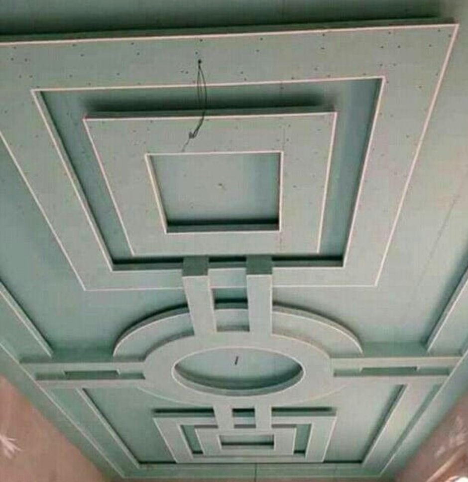 Реечный потолок в ванной