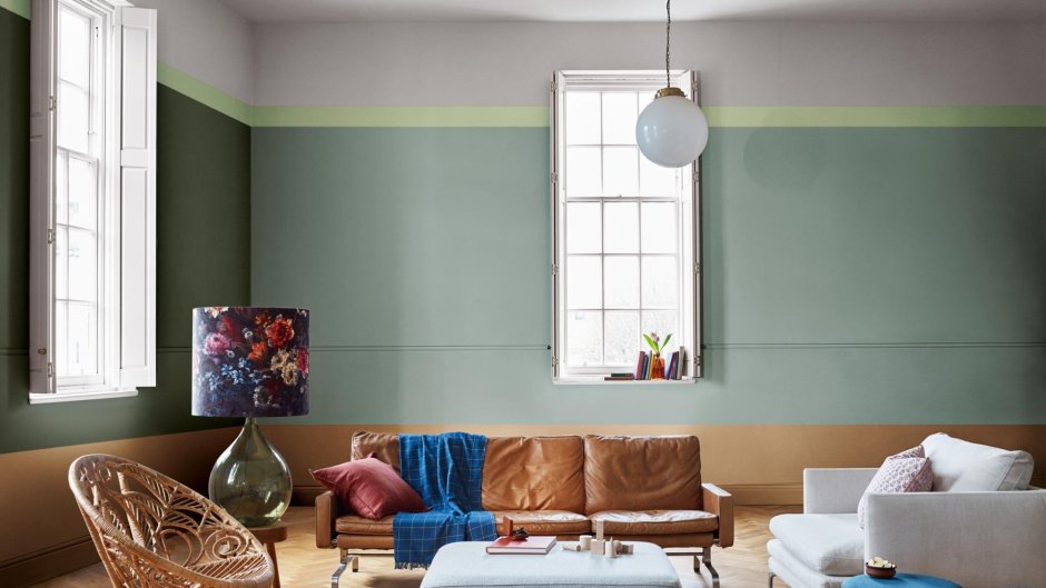 Палитра Dulux зеленый
