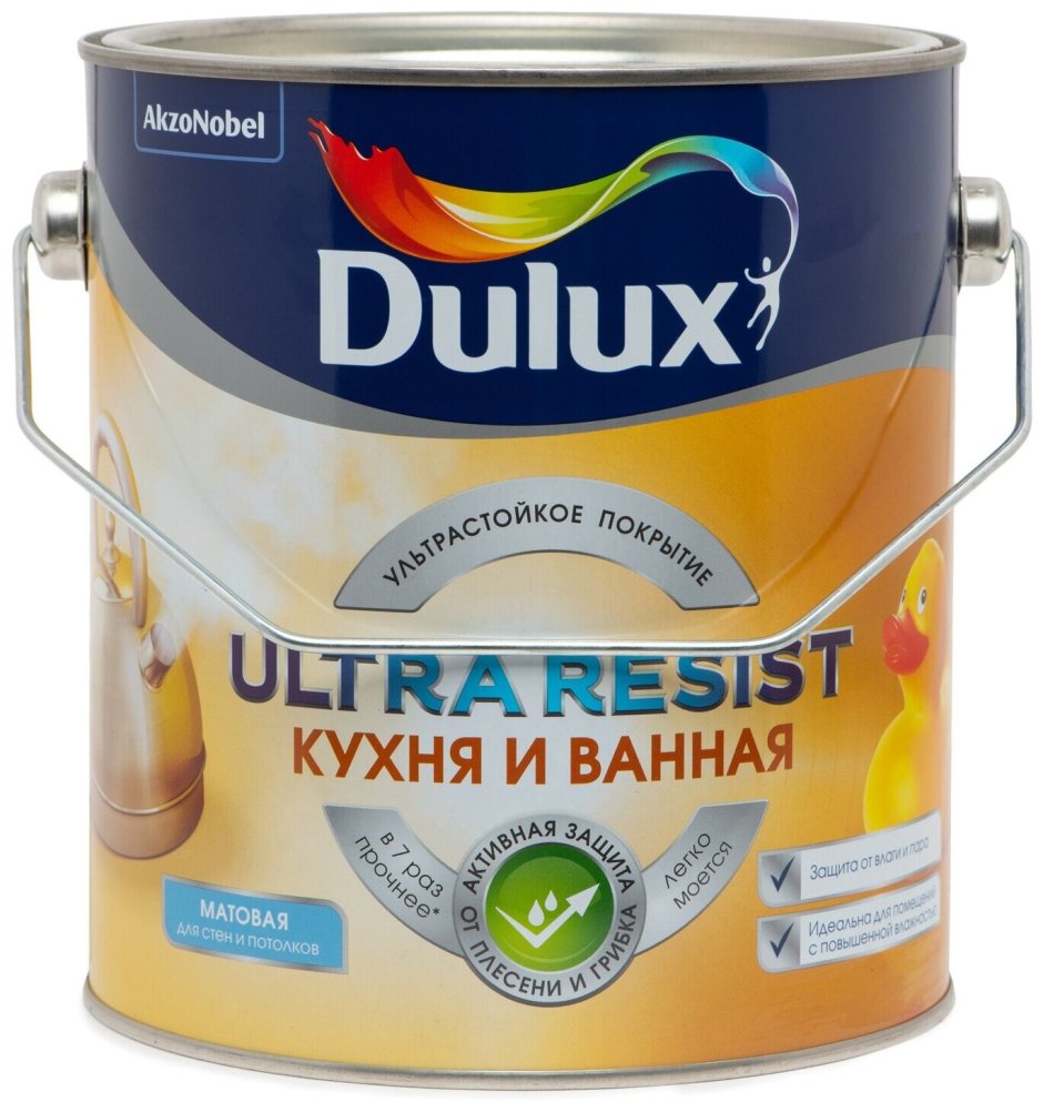 Краска Dulux Ultra resist кухня и ванная