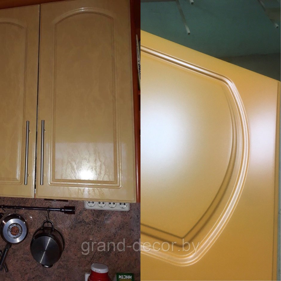 Перекраска кухни из МДФ