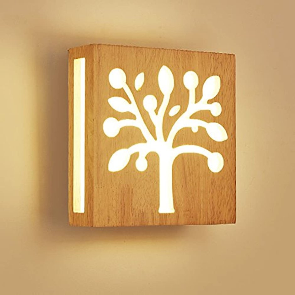 Wood Chandelier