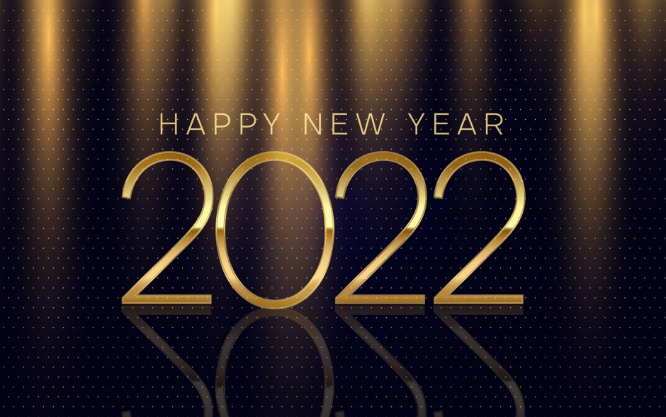 Happy New year 2022 фон