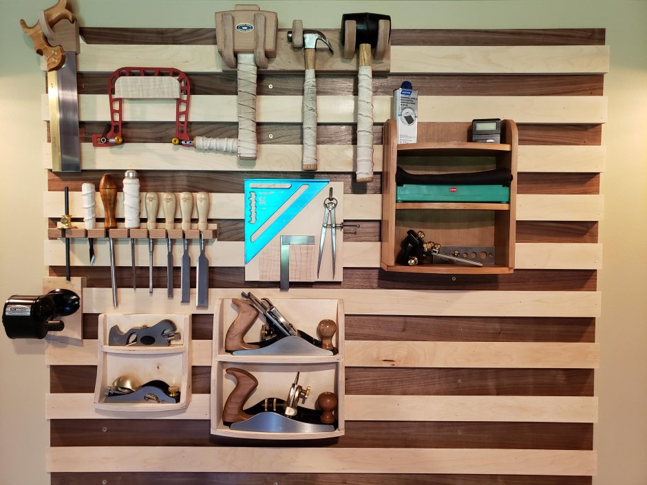 French Cleat Tool Wall