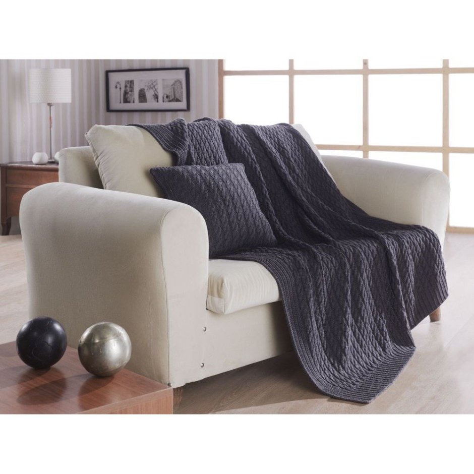Плед вязаный Issimo Home