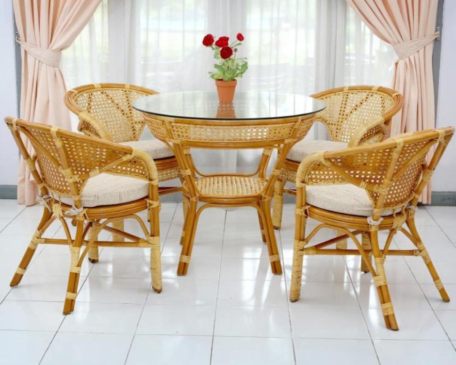 Набор садовой мебели Alibert Rosario balcony Set Cappuccino