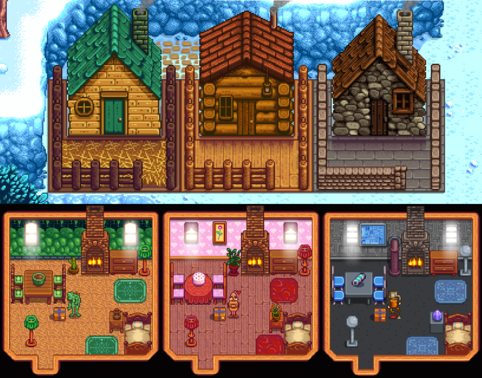 Stardew Valley интерьер
