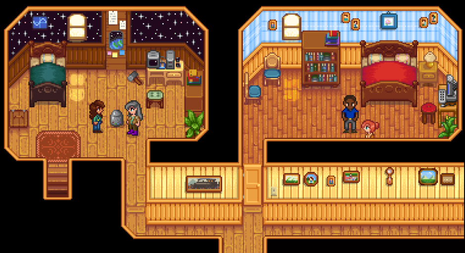 Stardew Valley дом внутри