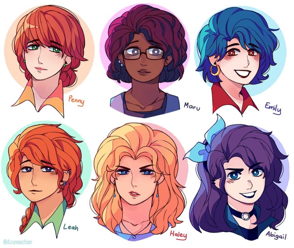 Stardew Valley Себастьян и Сэм