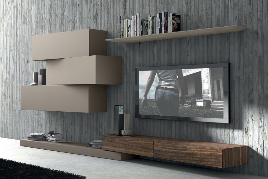 Тумба под телевизор 60*200*45см белая GD-tv004