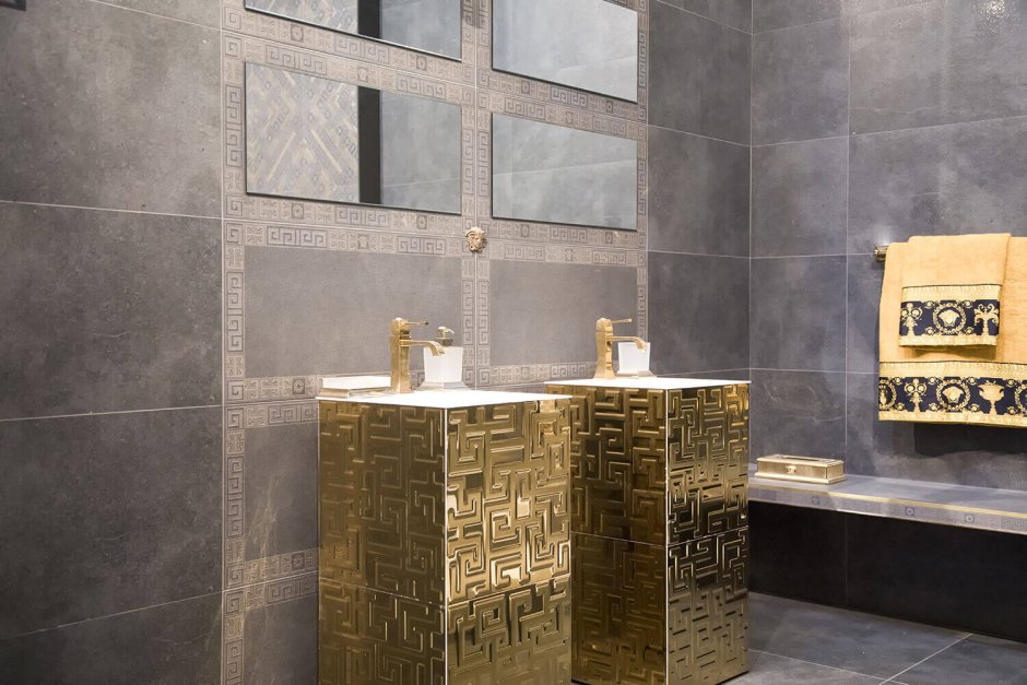 Керамическая плитка Versace Solid Gold