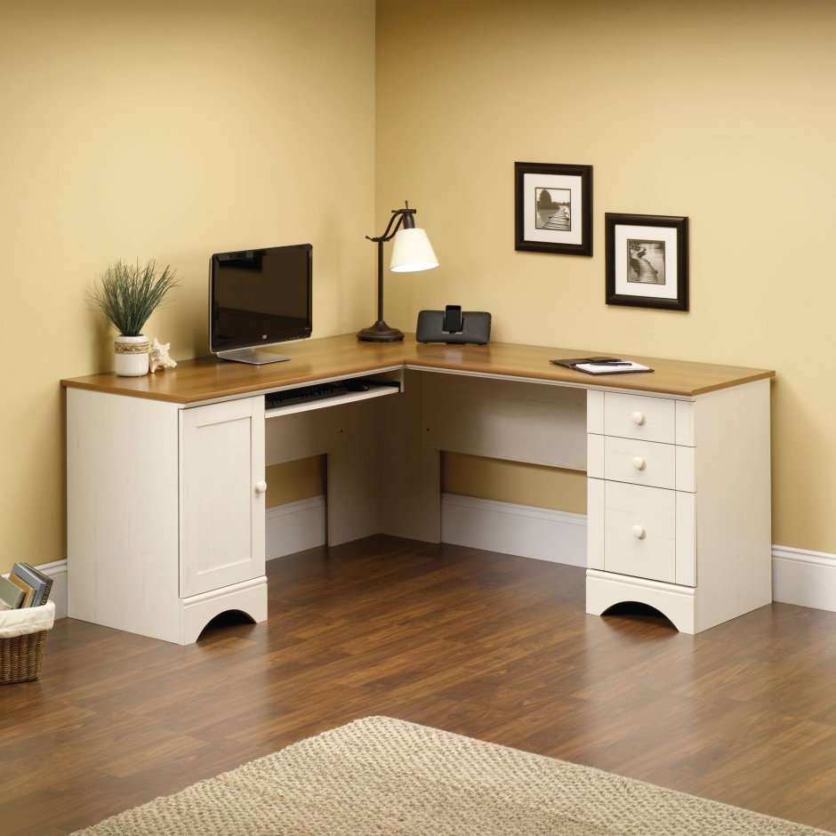 Стол компьютерный Homeoffice (белый, 1200х550х964 мм)