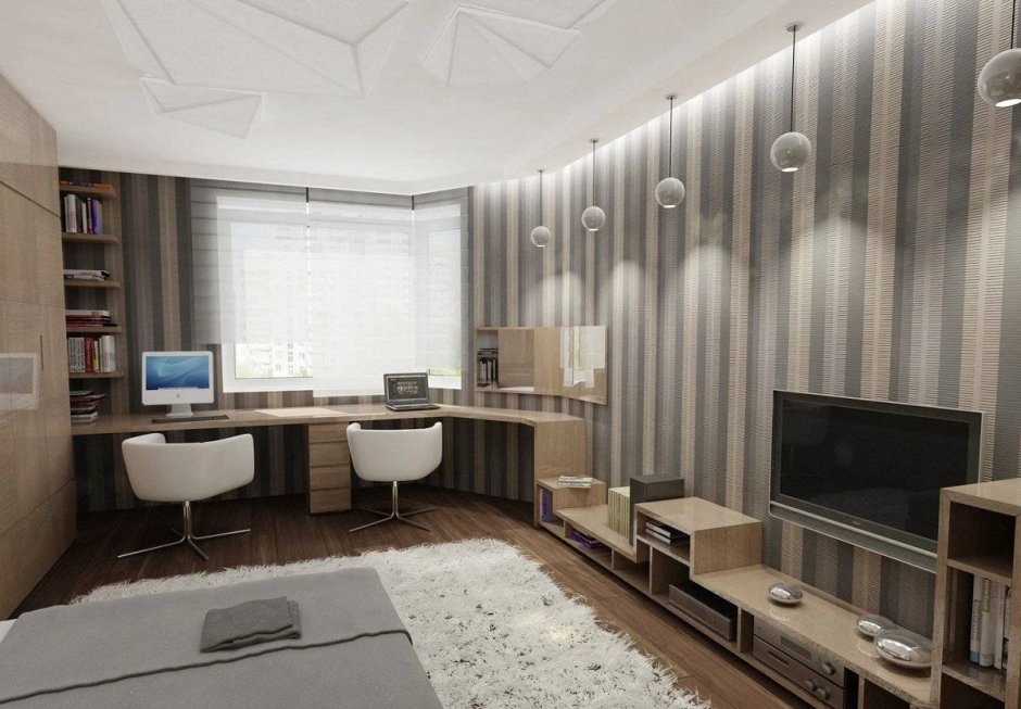 Спальня кабинет