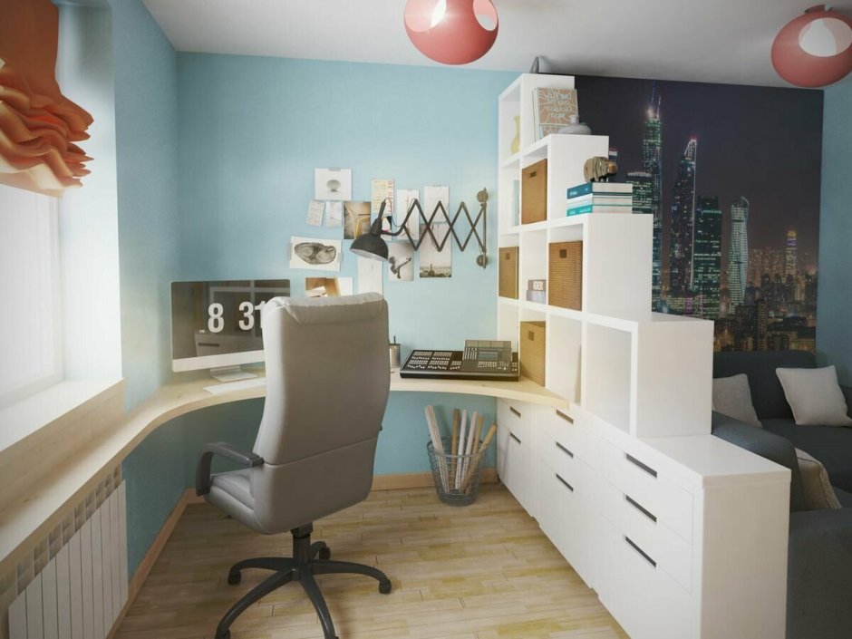 Интерьер маленькой комнаты