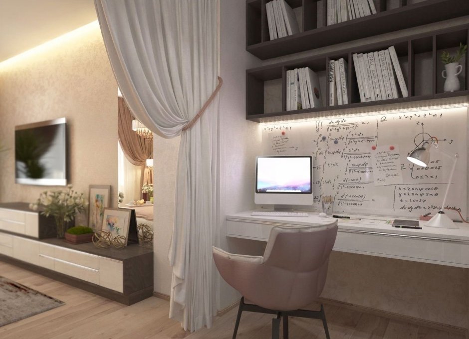 Спальня кабинет