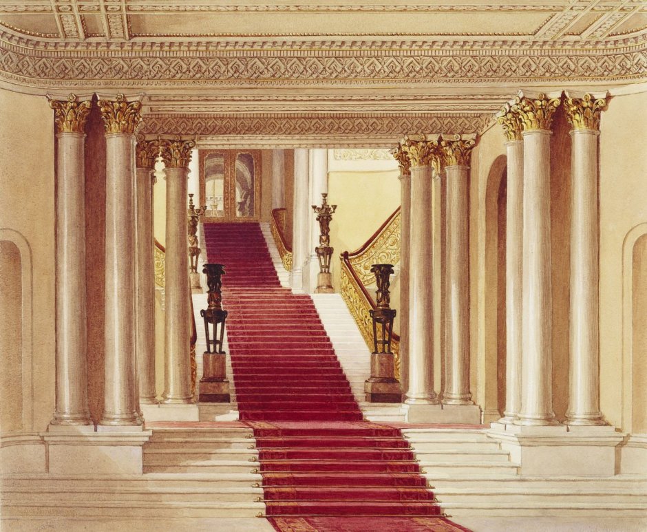 Иорданская лестница Эрмитажа