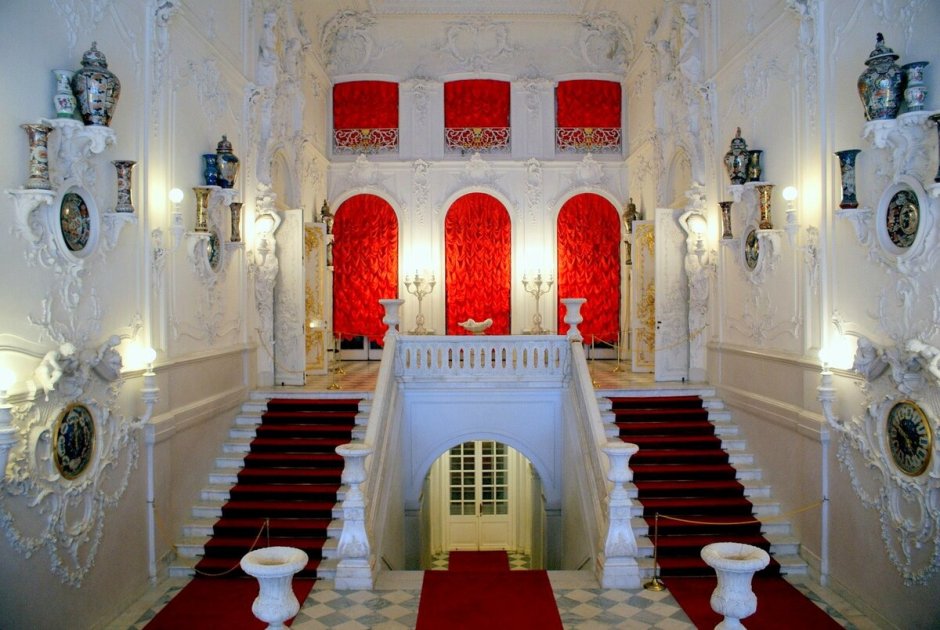 Лестница Монигетти Екатерининский дворец