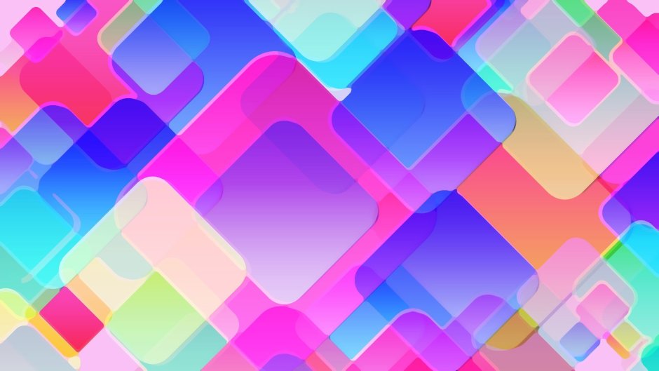 Фон квадраты