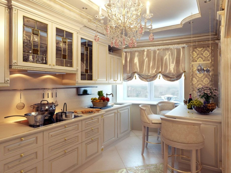 Красивые классические кухни