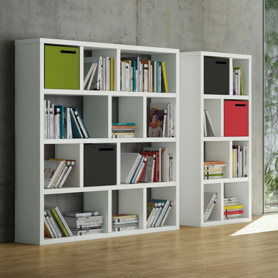 Современные книжные полки