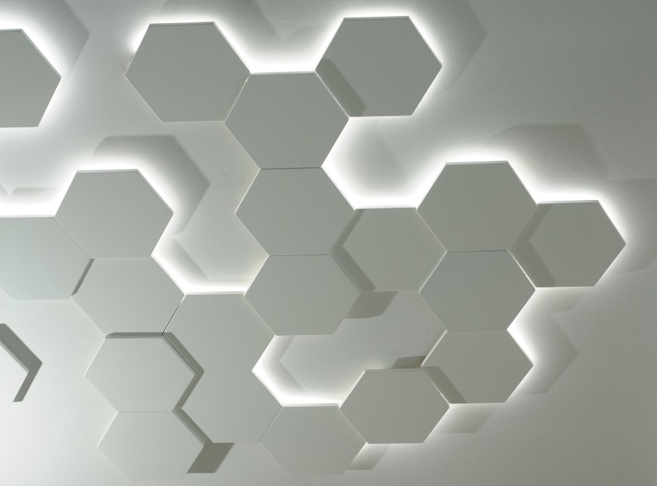 3d панели Hexagon