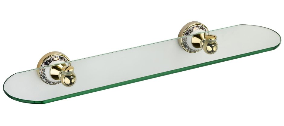 Полка стеклянная Fixsen Antik FX-61103